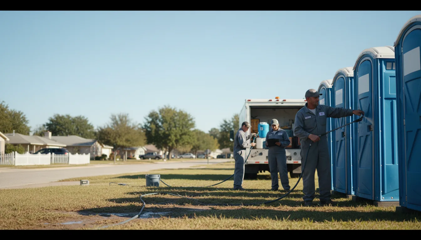 Long-Term Portable Toilet Rental in Prattsville, AR near me